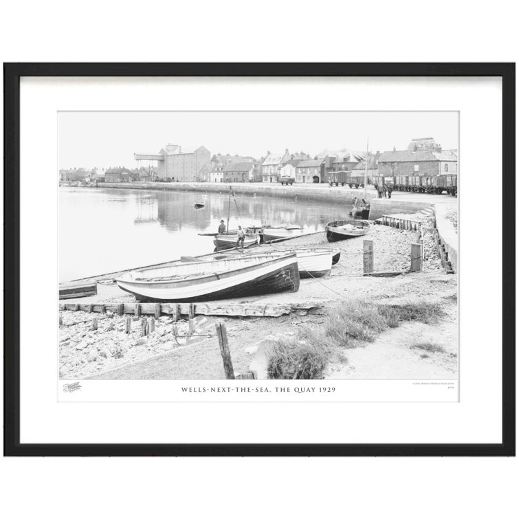 The Francis Frith Collection WellsNextTheSea, The Quay 1929 by